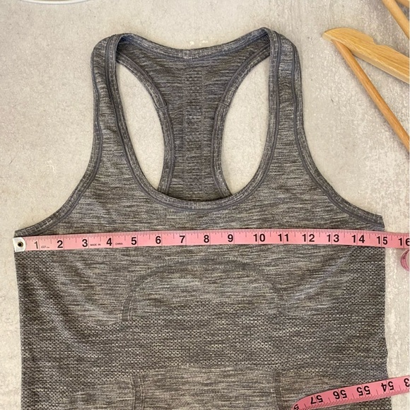 Lululemon || Swiftly Racerback Tank Gray 6 - Picture 5 of 6